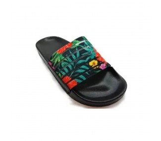 CHINELA EL FARAON 2090 FLOREADO FAJA ELASTICA GLITTER