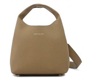 CARTERA AMPHORA - JOLIE TAUPE CARTERA OVAL 2 ASAS