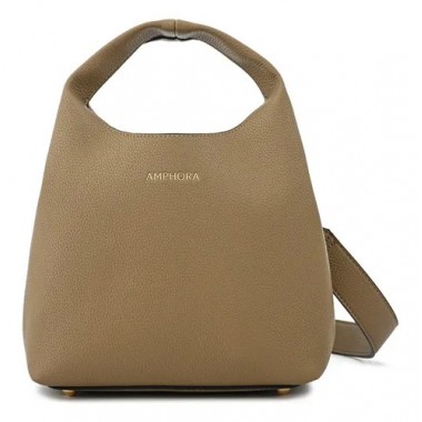 CARTERA AMPHORA - JOLIE TAUPE CARTERA OVAL 2 ASAS