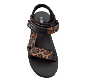 SANDALIAS URBAN COW TANGER NEGRO/AP 2 ABROJOS DET TIRAS