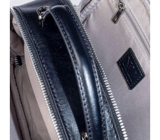 CARTERA  XL EXTRA LARGE OLAF NEGRO CORREA CADENA DET ROM