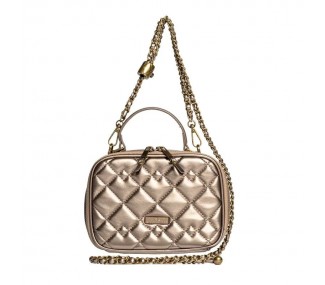 CARTERA  XL EXTRA LARGE OLAF COBRE CORREA CADENA DET ROM