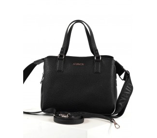 CARTERA  ADORATTA AMELIA NEGRO 2 ASAS DET CORREA