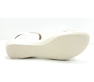 SANDALIAS PICCADILLY 500403-1 CREMA BAJA 1 FAJA DET PERLA CREMA