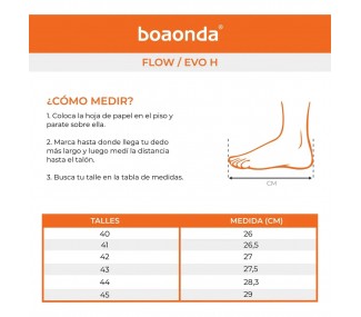 ZUECO  BOA ONDA (FERLI) 2140 FLOW NEGRO/CREPE