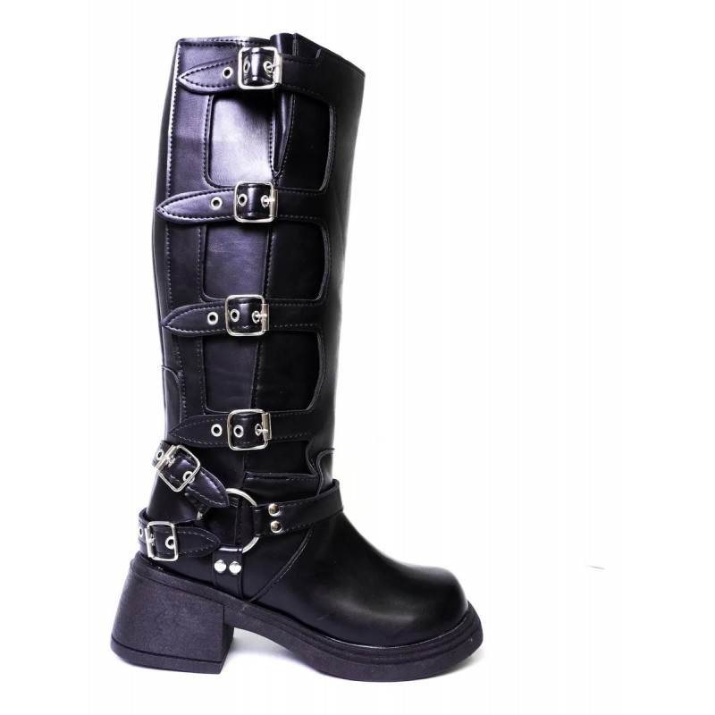 BOTA JUANA VA 83 NEGRO ALTA MOTOQUERA