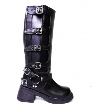 BOTA JUANA VA 83 NEGRO ALTA MOTOQUERA