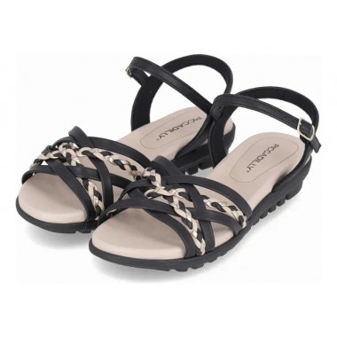 SANDALAIA  PICCADILLY 523007-4 NEGRO