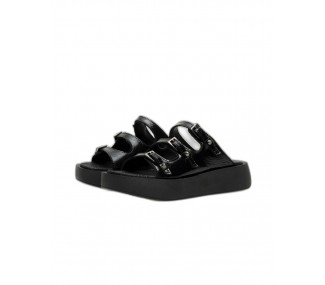 SANDALIA VIAMO MATCHA NEGRO