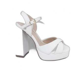 SANDALIA CHOCOLATE19475-34 BLANCO