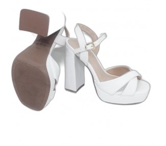 SANDALIA CHOCOLATE19475-34 BLANCO