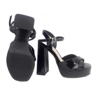 SANDALIA CHOCOLATE19475-34 NEGRO