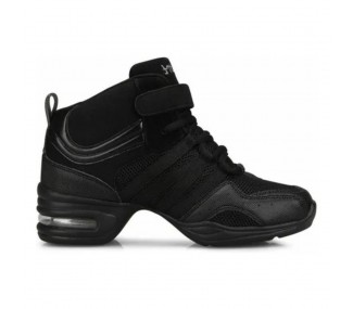 Zapatilla Técnica De Danza / Baile / Ensayo Negro C/Cámara De Aire