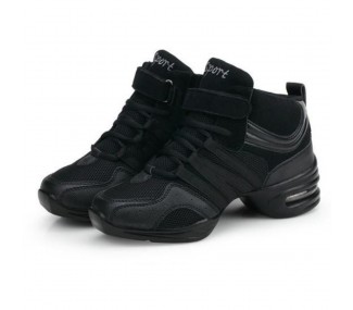 Zapatilla Técnica De Danza / Baile / Ensayo Negro C/Cámara De Aire