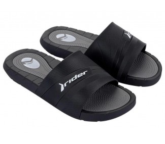 CHINELA  RIDER 12511 RUSH SLIDE AD NEGRO/GRIS