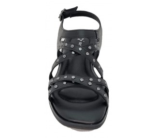 SANDALIA  SAVAGE EURO31 NEGRO TIRAS CRUZ