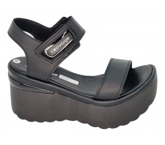 SANDALIA SAVAGE KIEV-900 NEGRO